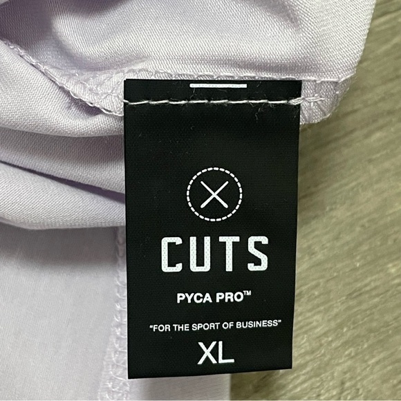 2 Cuts Clothing Long Sleeve Tee T-Shirt Crew Neck Curve Hem Pyca Pro Sz XL NEW - Picture 5 of 13